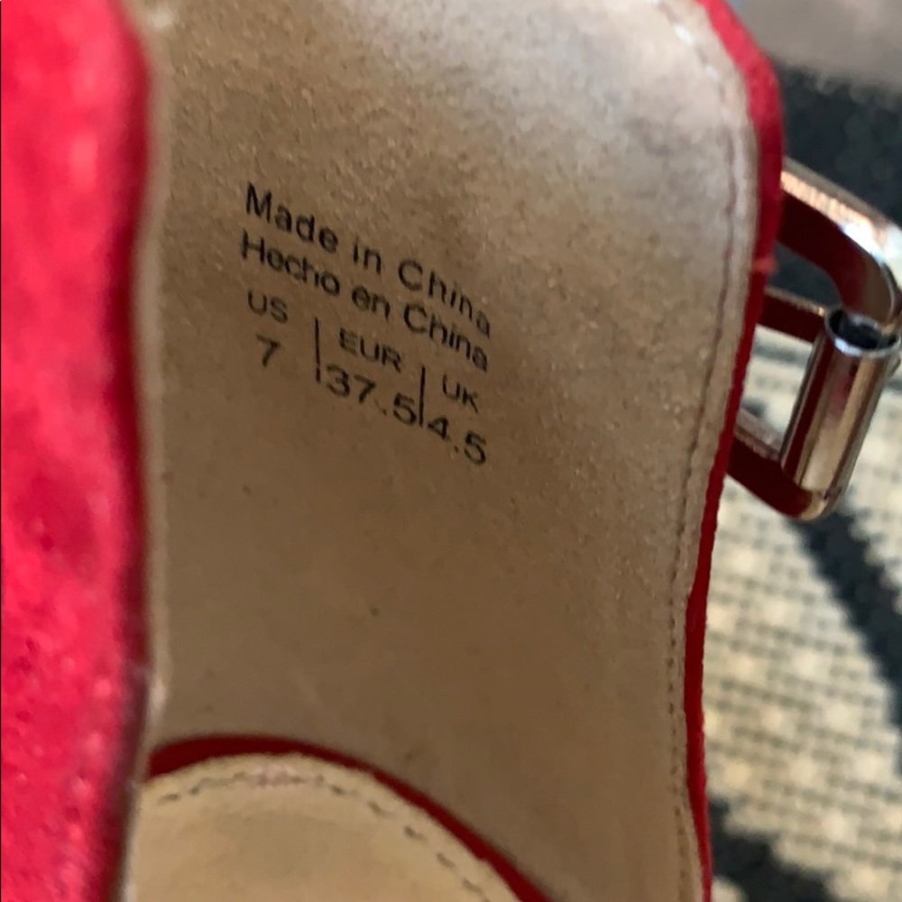 Aldo suede embellished heels - Picture 6 of 6
